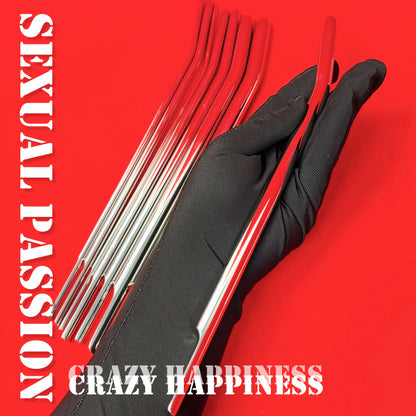 Tapón de pene para adultos, juguetes sexuales BDSM para hombres, estimulador de sonido uretral, sonda uretral, varita de masaje de pene, juguetes sexuales para hombres