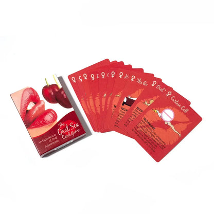English Sex Card Game Adult Board Game Explore 50 Kinds of Card Play Bedroom Commands for Valentine's Day Couples