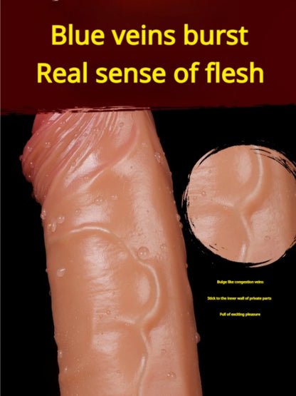 Dildos con chorros, eyaculación a través del escroto, pene con chorros, pene realista, orgasmos vaginales femeninos.