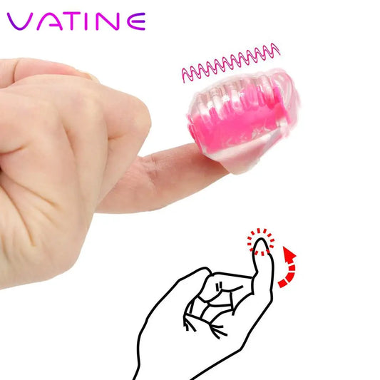 Vibrador de dedo, vibrador de clítoris, estimulador de clítoris, juguetes sexuales para mujeres, erótico, oral, lamido.