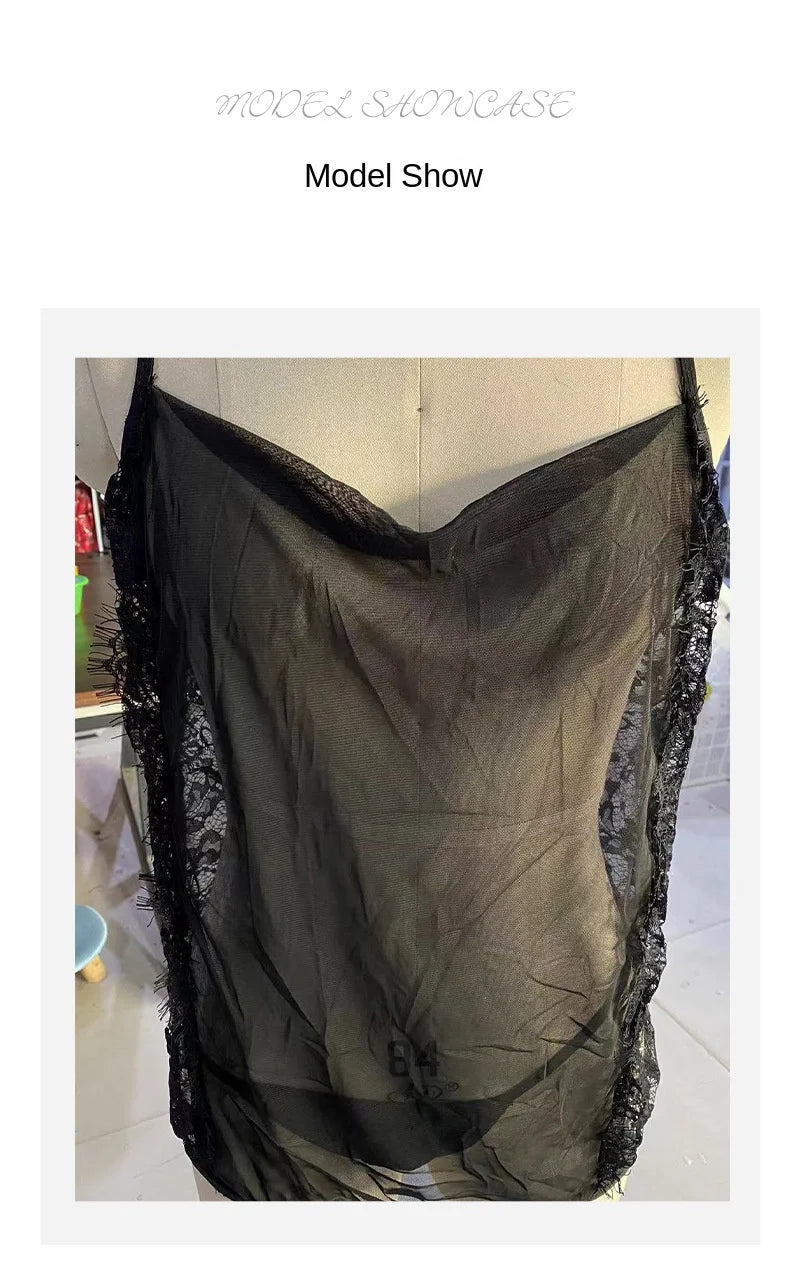 Große Größe Sexy Nachthemd Sex Anzug Spitze Perspektive Fett Sexy Sex Unterwäsche Sexy Dessous Sex Tols für Mädchen Plus Größe Dessous