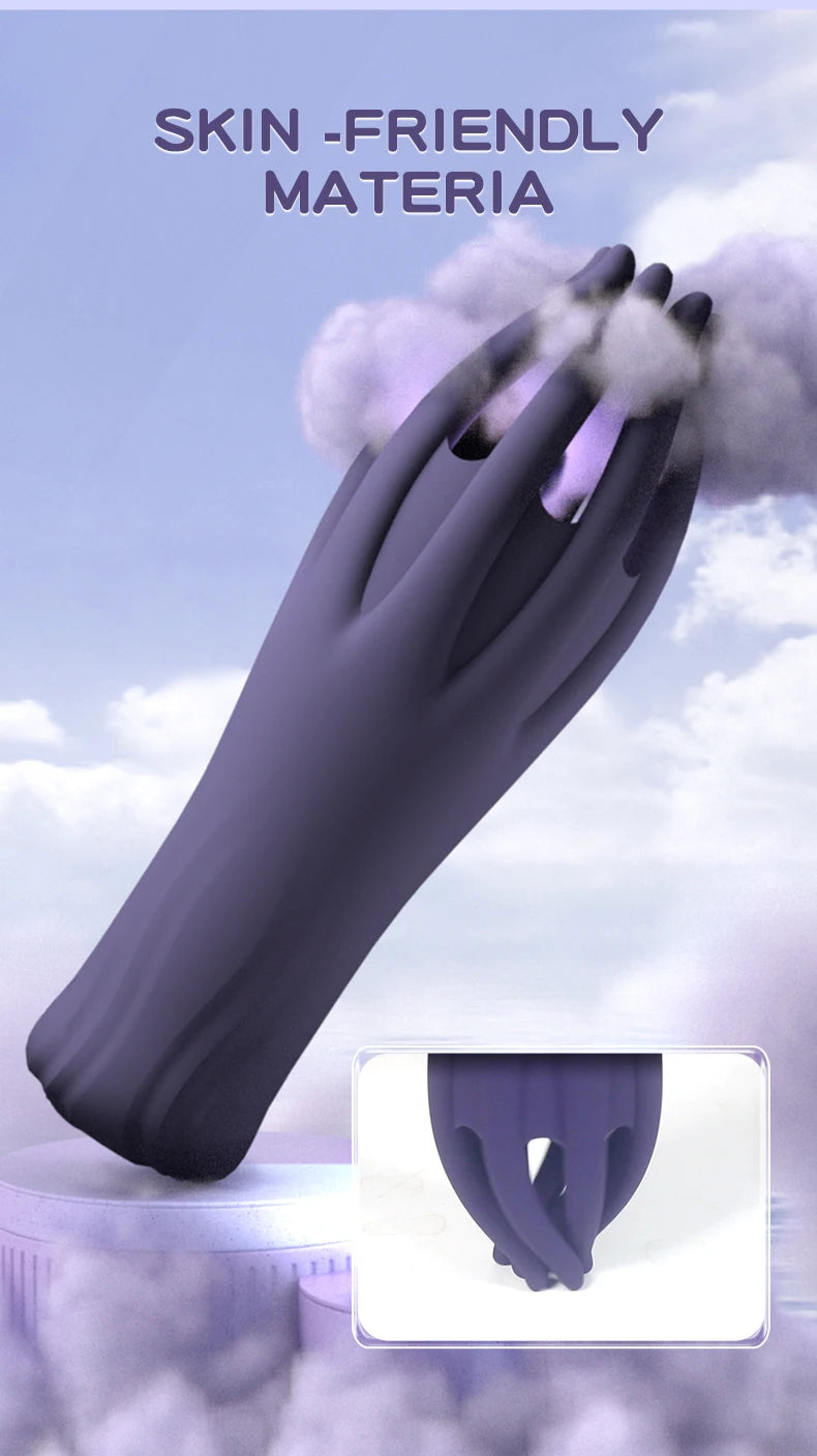 Masturbador masculino vibrador, vibrador para glande, masajeador eléctrico de pene, ejercitador retardante, estimulador de vibraciones, juguetes sexuales para adultos.