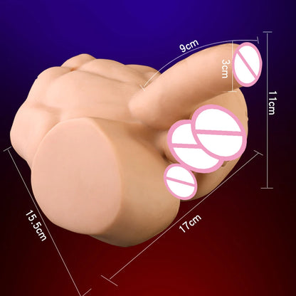 18 Male Masturbation Tools Ass Doll Toy For Men Pocket Pussy Sexdoll Porn in Real Anus Hole Man Butt with Sexual Penis Dildo