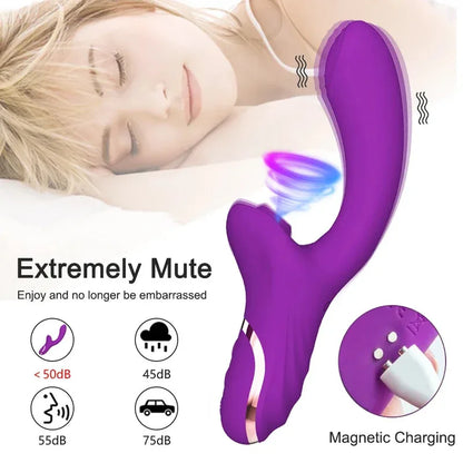 Vibrador potente femenino de 10 frecuencias, estimulación del clítoris, penetración vaginal, masturbación y orgasmos, juguetes sexuales.