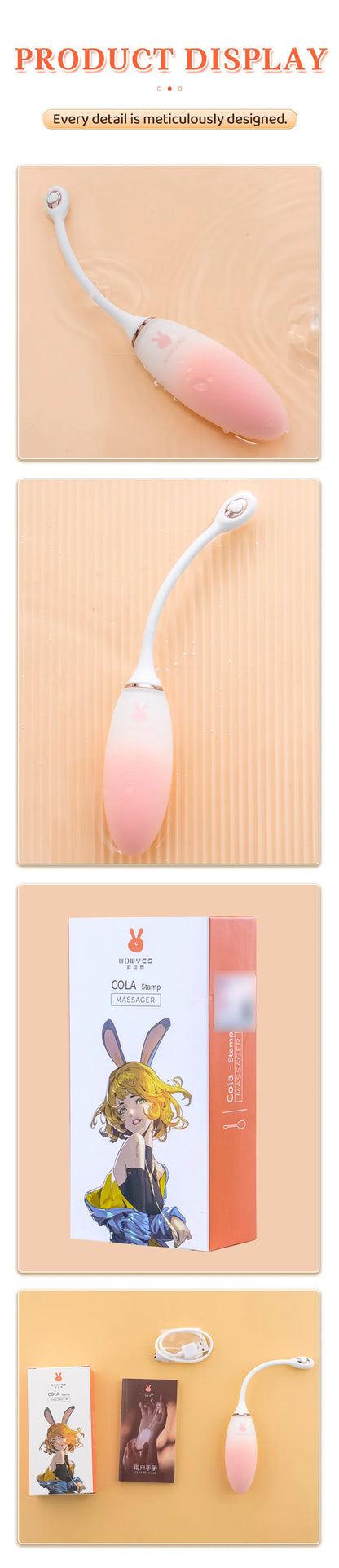 Varita vibradora, productos sexuales para mujeres adultas, vibrador femenino, juguetes sexuales para estimulación del clítoris, consolador, vibración de 9 frecuencias, aproximadamente 31 mm