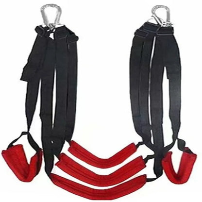 Alternatives Sex-Set für Paare – Sexschaukel zum Flirten und für das Vergnügen Erwachsener mit 4/5-Kissen