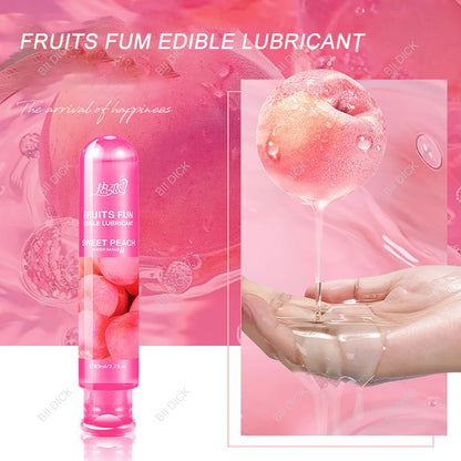 Gleitmittel mit Erdbeergeschmack, Sex-Gleitmittel, Gleitmittel auf Wasserbasis, Oralsex, Analsex, Masturbation, fruchtiges Gleitmittel, 30 ml