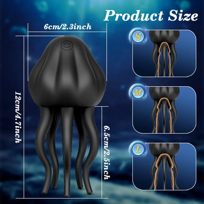 Masturbador masculino, juguetes sexuales para hombres, 10 potentes vibradores de entrenamiento de pene para hombres, masturbadores, juguetes sexuales, envoltura de entrenamiento 360