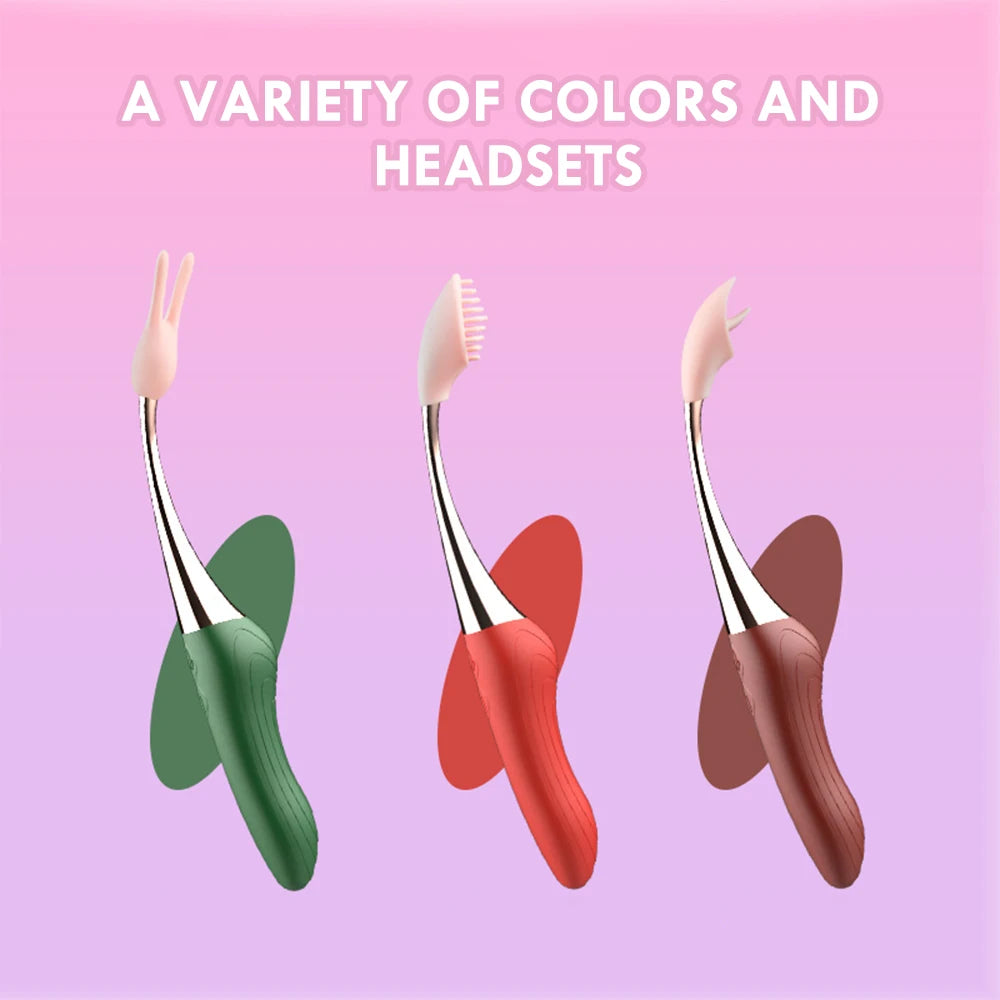 Vibrador de punto G potente de alta frecuencia, estimulador de clítoris y pezón, masturbador, masajeador, juguetes sexuales para mujeres adultas.