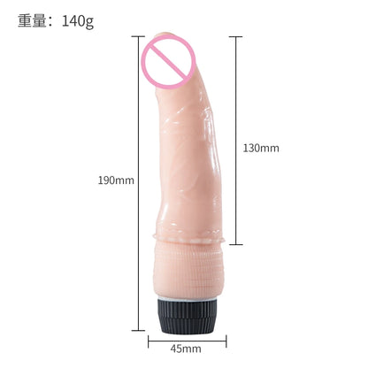 Vibradores para mujeres, producto sexual, vibrador, consolador, juguetes sexuales para mujeres, consolador realista, pene grande, suave, vibrador, masajeador de vagina.