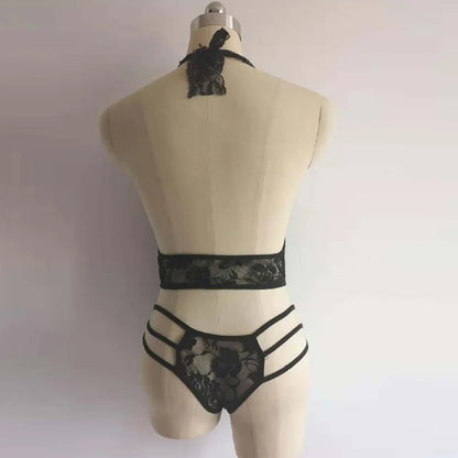 Lencería sexy porno para mujer, tallas grandes S-2XL, mono, ropa de juego de rol, camisón transparente, ropa interior con entrepierna abierta, disfraces exóticos