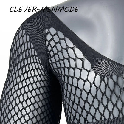 Lencería sexy de encaje transparente, monos, bodies de malla, ropa interior de bondage, ropa interior abierta, ropa erótica para adultos