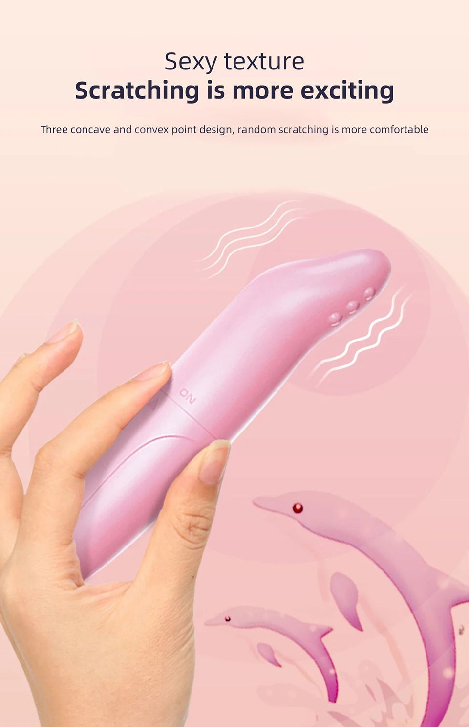 Vibrador, juguete sexual para mujer, masajeador eléctrico tipo delfín, mini bala vibradora, masturbador para adultos, estimulador de clítoris, pezón y punto G.