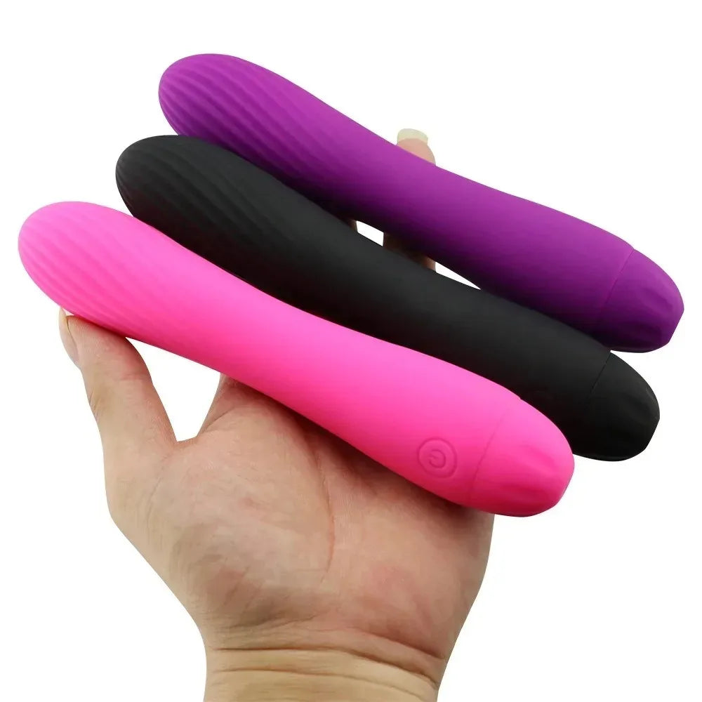 Vibrador potente para punto G, vibrador AV, consolador recargable, masajeador, estimulador de clítoris, masturbación, juguete sexual erótico para mujeres.
