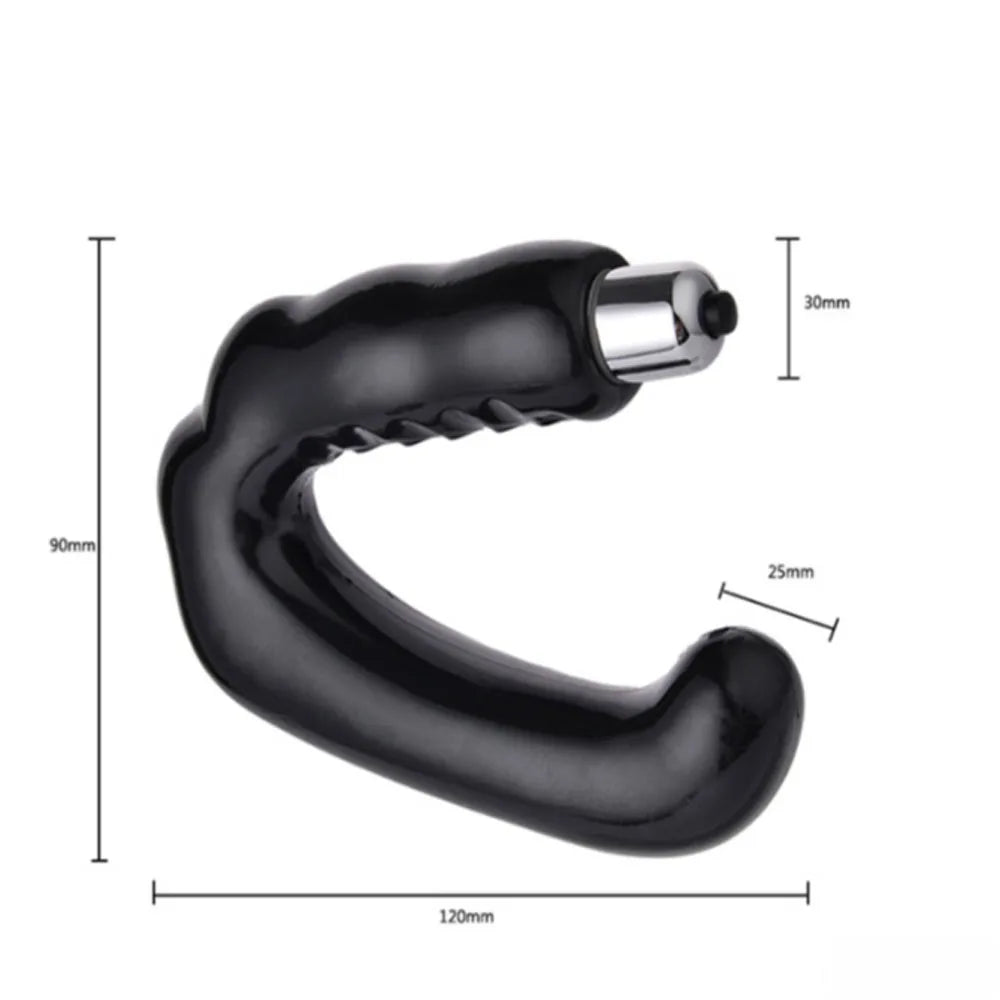 Juguetes sexuales para hombres y mujeres, masajeador de próstata vibrador, masturbador masculino, tapón anal, vibrador para el punto G y el ano, para adultos.