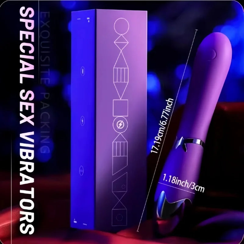 10 frequency vibrator stimulates G-spot, clitoris, massager, anal and vaginal vibrator, female sex toy