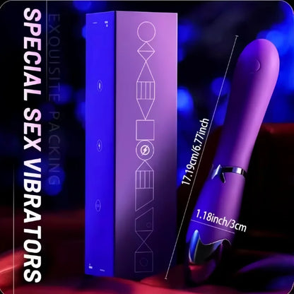 10 frequency vibrator stimulates G-spot, clitoris, massager, anal and vaginal vibrator, female sex toy