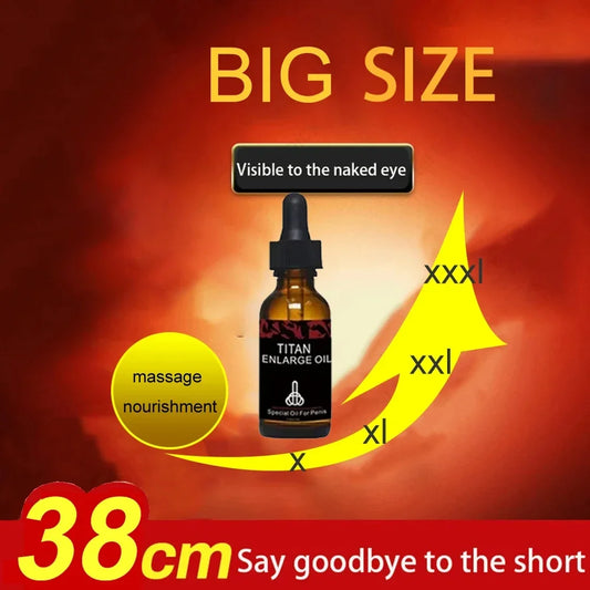 924Men's Big Dick Espesamiento Crecimiento Masaje Agrandamiento Aceite Líquido Retraso Orgasmo Sexy Productos para Mejorar la Erección del Pene Masculino C