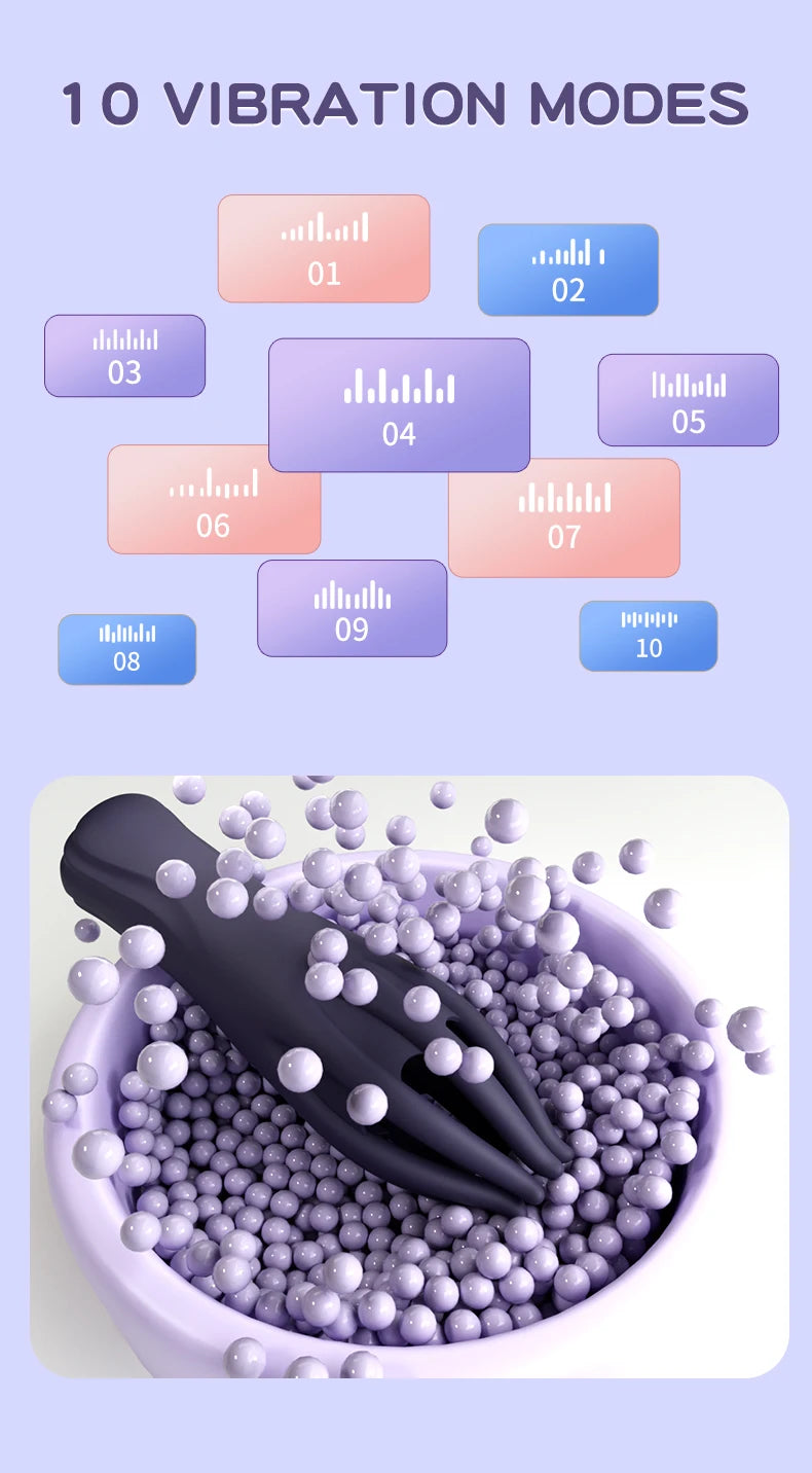 Masturbador masculino vibrador, vibrador para glande, masajeador eléctrico de pene, ejercitador retardante, estimulador de vibraciones, juguetes sexuales para adultos.