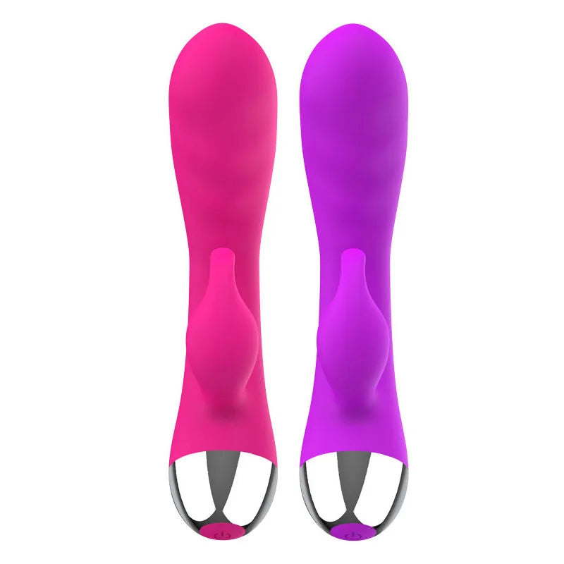 Vibrador para mujer con 12 modos de vibración | Estimulador dual de clítoris y punto G | Juguete sexual impermeable para mujeres y parejas | Placer para adultos
