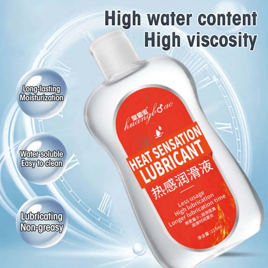 Lubricante sexual para hombres y mujeres, lubricante personal premium, apto para juguetes y preservativos, fácil de limpiar.