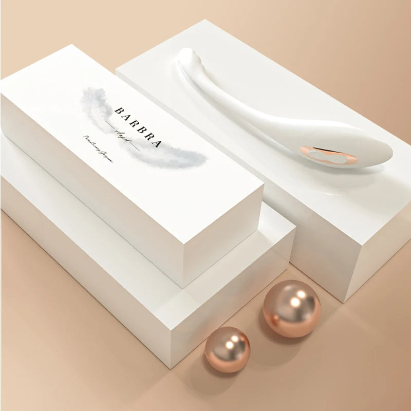 Intelligent heated vibrator 9 frequency vibration waterproof USB charging vibrator clitoral G-spot stimulation sex toy for woman