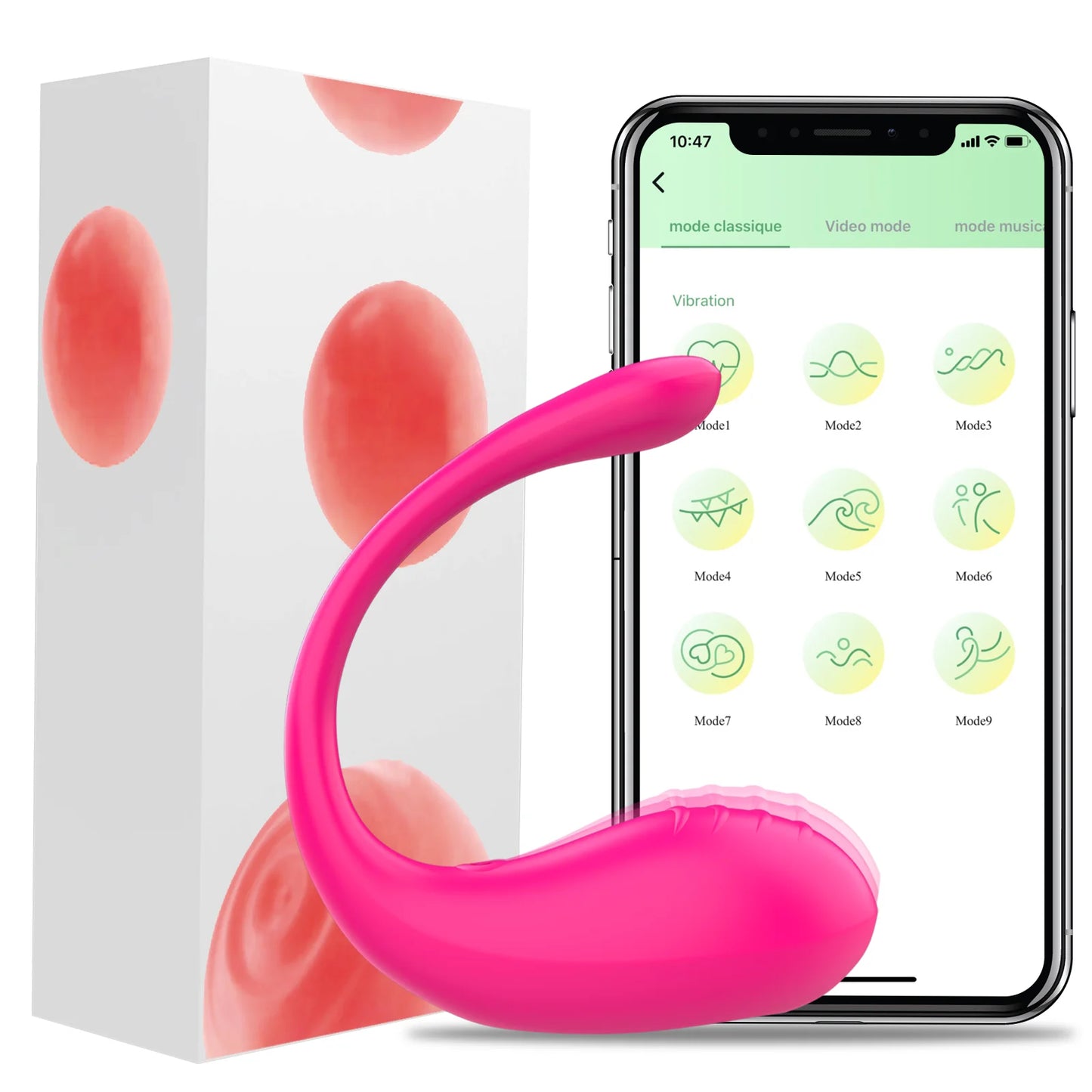 Drahtloser Bluetooth-App-Vibrator mit Fernbedienung für Frauen, Klitorisstimulator, G-Punkt-Massagegerät, Sexspielzeug für Frauen und Erwachsene, Höschen