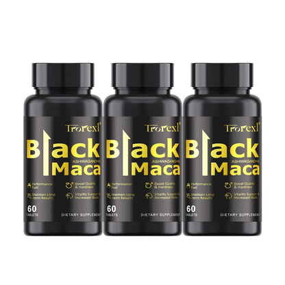 Maca orgánica para mejorar la libido masculina - 60 comprimidos 100 % pura, sin OMG, favorece la salud reproductiva, energizante natural de acción rápida