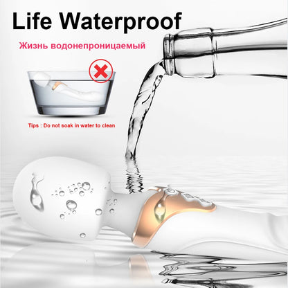 Leistungsstarker AV-Vibrator, Dildos, Zauberstab für Frauen, 10 Modi, Klitoris-Stimulator, G-Punkt, Vagina-Massagegerät, Sexspielzeug für Erwachsene für Frauen