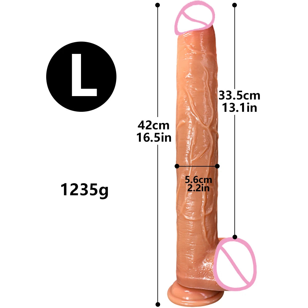 Super Lange Riesige Lange Dildo Big Dildo Vaginal Anal Dilatator Sex Spielzeug Für Frauen/Männer Anal Plug Faloimetor Für frauen Sex shop