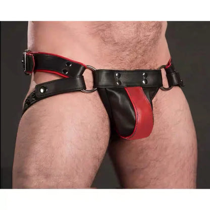 2024 Lencería sexy para hombre, suspensorio, pantalones exóticos, arnés de cuero, lencería sexy, BDSM, bondage, fetiche, gays, hombre, escenario, ropa de discoteca