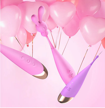 Vibrator 3 Köpfe 7 Frequenz Nippel Vagina Massager G-Punkt Klitoris Vergnügen Orgasmus Stimulator Sex Spielzeug für Frauen