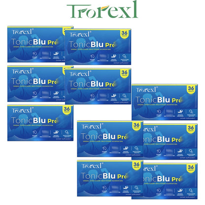 36-360 Pastillas Azules, Producto de Salud para Hombres, Fórmula Clínicamente Probada