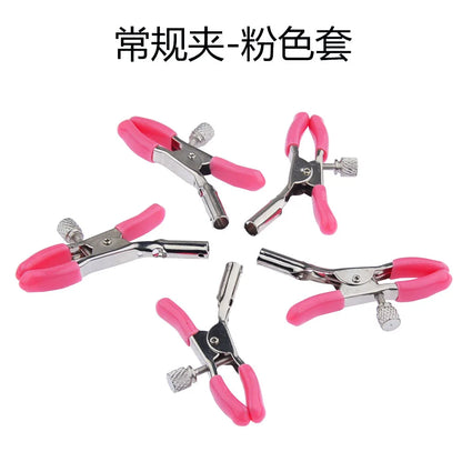 Pinzas para pezones BDSM, juegos para adultos, pinzas para pezones para mujeres, accesorios estimuladores, masajeadores, juguetes sexuales de bondage para mujeres y parejas.