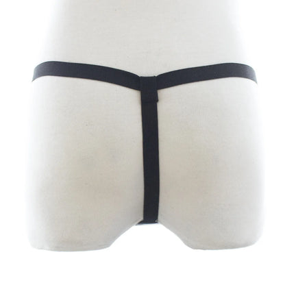 Arnés de bondage BDSM, bragas, bragas con agujero, juguetes sexuales para mujer, tanga de PU, bragas, ropa interior para masturbación, bragas, correa de castidad, cinturón