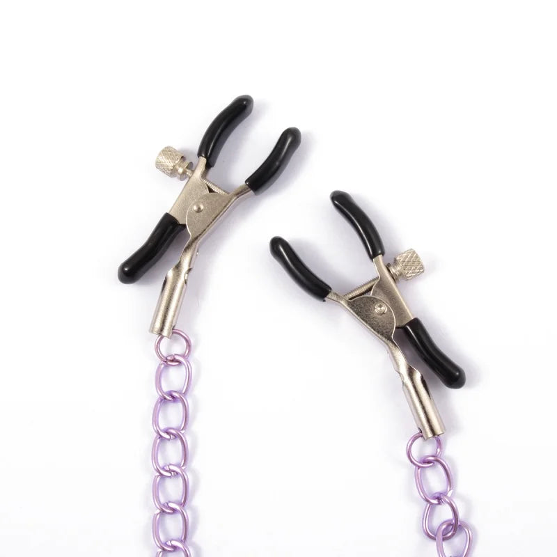 Pinzas para pezones BDSM, juguetes sexuales para mujeres, pinzas fetiche, accesorios exóticos, cosplay, bondage, productos para adultos, masaje de senos