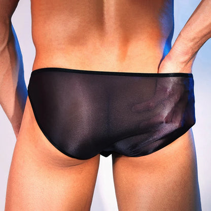 98 Lencería Sexy con entrepierna frontal de encaje Para Hombre, ropa interior fina y transpirable, bragas Sissy GAY, Juguetes Sexuales Para Hombre, lencería masculina
