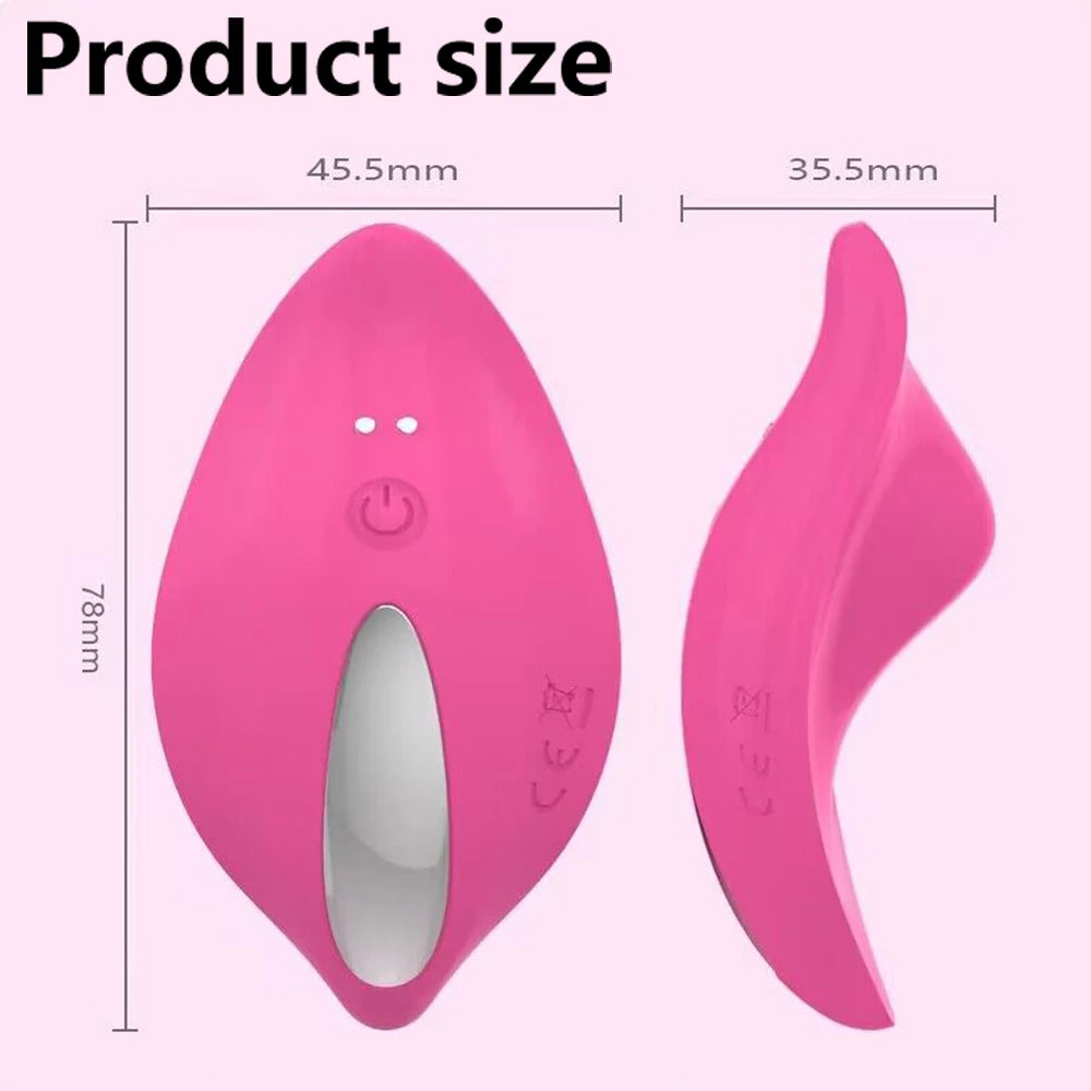 Vibratoren für die Klitoris der Frau, leistungsstark, kein Ton, Schmetterling, tragbar, Höschen, Ei-Vibrator, Klitorisstimulator, Sexspielzeug für Frauen ab 18 Jahren