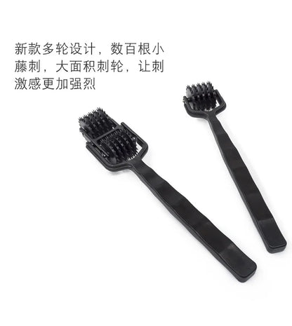 BDSM Slave Fetisch Spiele für Erwachsene Körper Nippel Schamlippen Massage Stimulator Sexspielzeug für Paare Pin Wheel Gear Roller Erotische Flirt-Tools