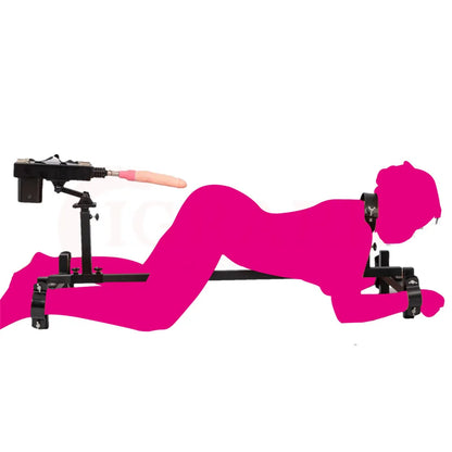 BDSM Bondage Slave Restraint Frame Dog Erotic Tools Handschellen Fußfesseln Gear Sex Machine Spielzeug für Frauen Männer Paare Spiele für Erwachsene