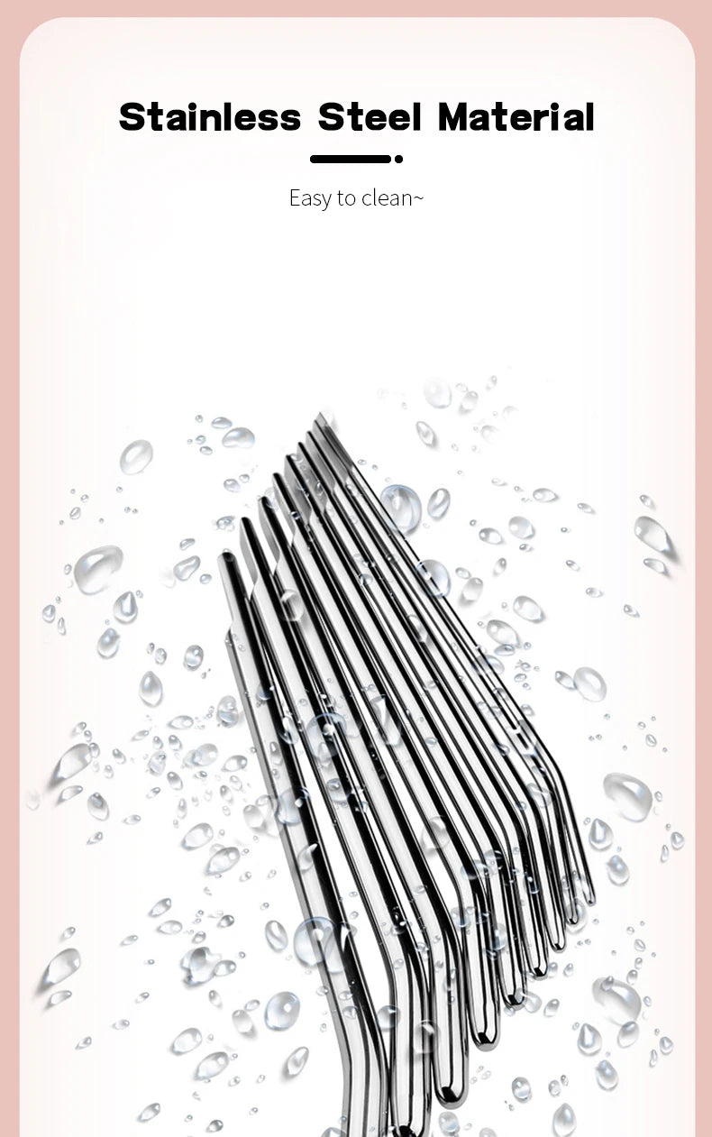 Juguetes sexuales para adultos para hombres, dilatadores de pene, catéteres de acero inoxidable con cabeza lisa, dilatadores uretrales.