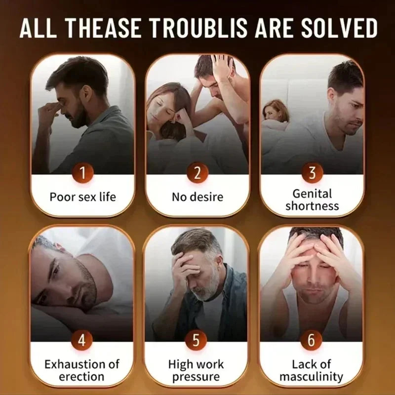 Natürlicher schwarzer Maca ERECTEnhancer, Nahrungsergänzungsmittel für die männliche Kraft zur Volumensteigerung, Max-Stamina-Kapsel für den Mann