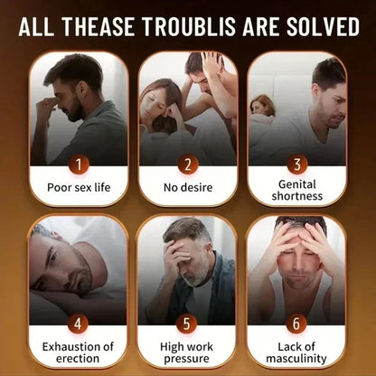 Natürlicher schwarzer Maca ERECTEnhancer, Nahrungsergänzungsmittel für die männliche Kraft zur Volumensteigerung, Max-Stamina-Kapsel für den Mann