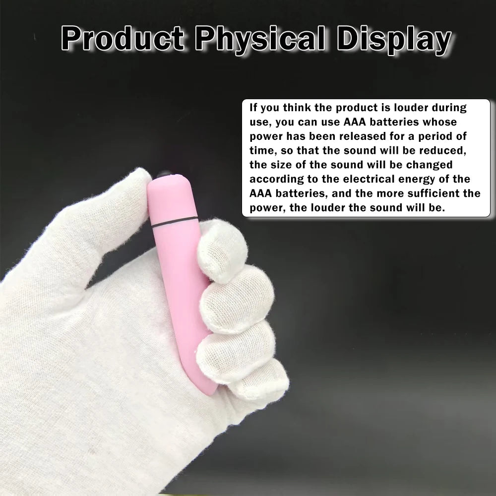 Mini-Bullet-Vibrator, Sexspielzeug, Sexy Toys, Sexspielzeug für Frauen, Spielzeug für Erwachsene, Vibratoren – Einzelfrequenz (ohne Batterie)