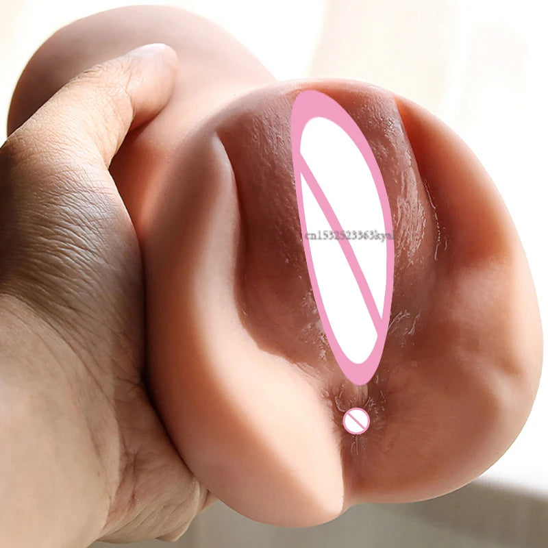 Sexspielzeug für Männer Vagina Männliche Masturbatoren Cup Echte Pussy Echte Vagina Sexspielzeug Silikon Produkt für Erwachsene 3D Realistischer Masturbator