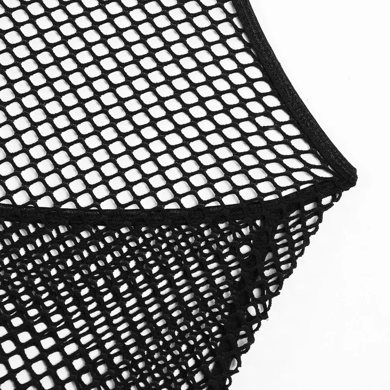 MUZISKAT - Lencería erótica con modelos explosivos y sexys, mono de malla transparente con esqueleto en el cuello