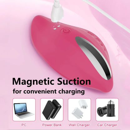 Vibratoren für die Klitoris der Frau, leistungsstark, kein Ton, Schmetterling, tragbar, Höschen, Ei-Vibrator, Klitorisstimulator, Sexspielzeug für Frauen ab 18 Jahren