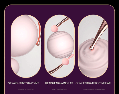 G-point Vibrator Used for Female Magnetic Honey Bean Stimulation Vibrator Multi Frequency Ultrasonic Vibration Charging Female V