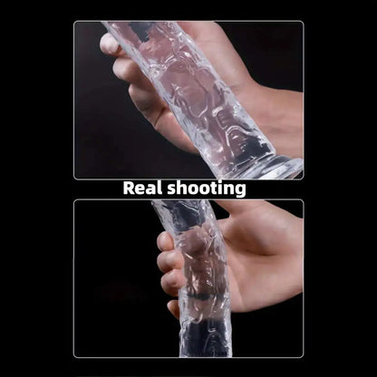 Dildo Anal Masturbation Sexy Erwachsene Weibliche Männliche Sex Realistische Penis Dick mit Saugnapf Erwachsene Sexy Spielzeug für Frau Massage Gode