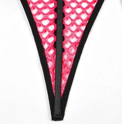 Conjunto de lencería sexy JSY para mujer, ropa interior corporal, camisón de malla transparente, ropa de dormir, lencería erótica, disfraces porno